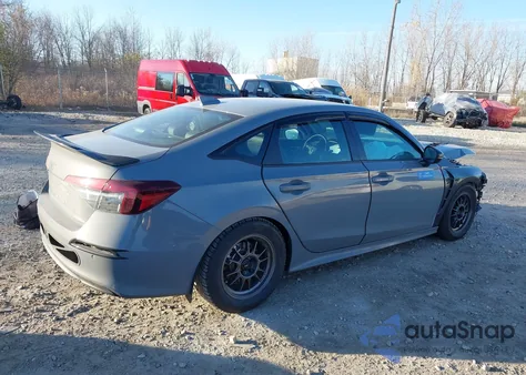 2025 Honda Civic Hybrid Sport/Sport Touring from USA, damaged, VIN 2HGFE4F82SH319156